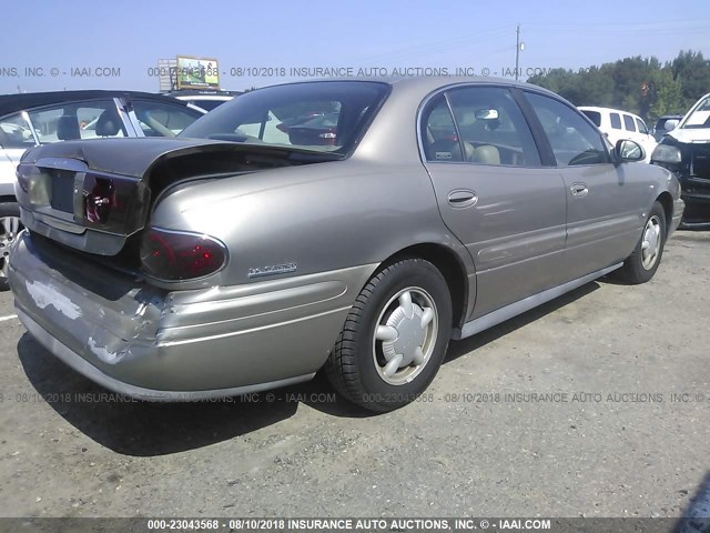 1G4HR54K1YU159188 - 2000 BUICK LESABRE LIMITED BROWN photo 4