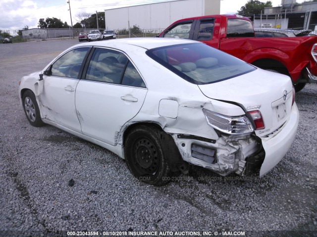 4T4BE46K59R086293 - 2009 TOYOTA CAMRY SE/LE/XLE WHITE photo 3