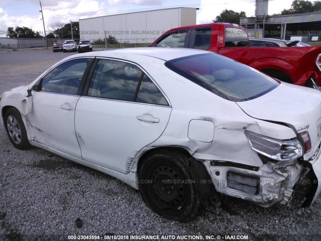 4T4BE46K59R086293 - 2009 TOYOTA CAMRY SE/LE/XLE WHITE photo 6