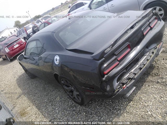 2C3CDZAT5FH850519 - 2015 DODGE CHALLENGER SXT BLACK photo 3