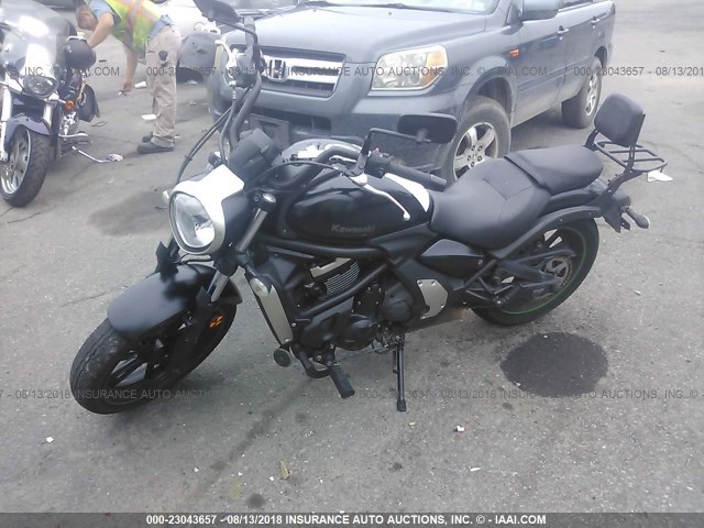 JKAENEB14FDA06392 - 2015 KAWASAKI EN650 B BLACK photo 2