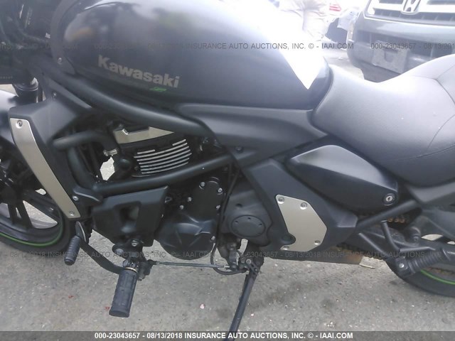 JKAENEB14FDA06392 - 2015 KAWASAKI EN650 B BLACK photo 9