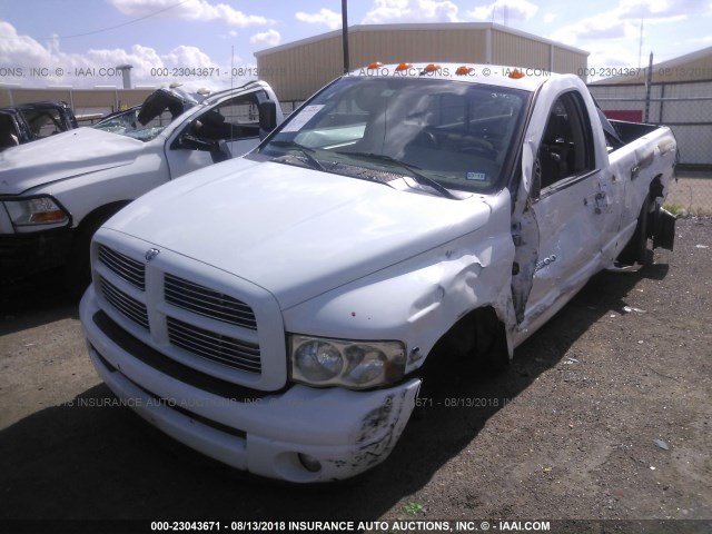 3D7MA46C54G125851 - 2004 DODGE RAM 3500 ST/SLT WHITE photo 2