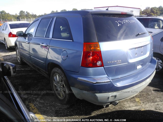 2A8GM68X97R253723 - 2007 CHRYSLER PACIFICA TOURING BLUE photo 3