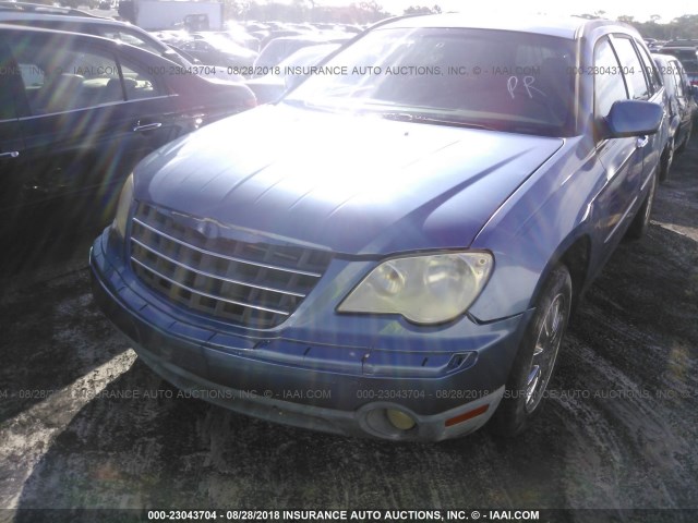 2A8GM68X97R253723 - 2007 CHRYSLER PACIFICA TOURING BLUE photo 6
