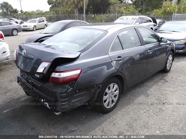 4T1BB46KX9U068861 - 2009 TOYOTA CAMRY HYBRID GRAY photo 4