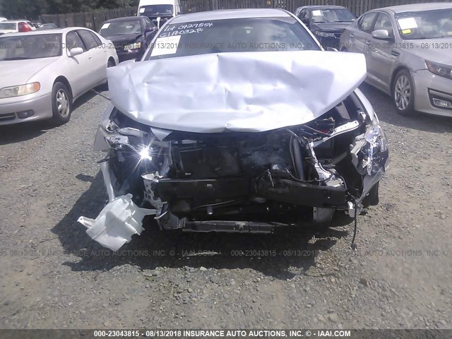 4T1BF1FK2CU608620 - 2012 TOYOTA CAMRY SE/LE/XLE 银色 照片 6