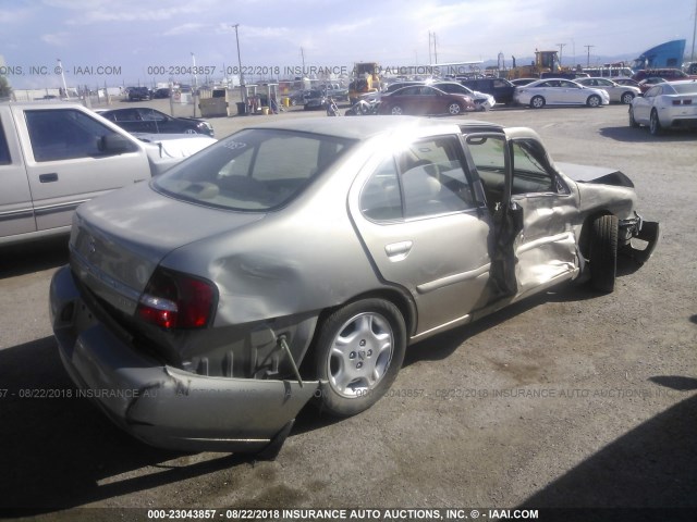 1N4DL01A3YC107284 - 2000 NISSAN ALTIMA XE/GXE/SE/GLE GOLD photo 4