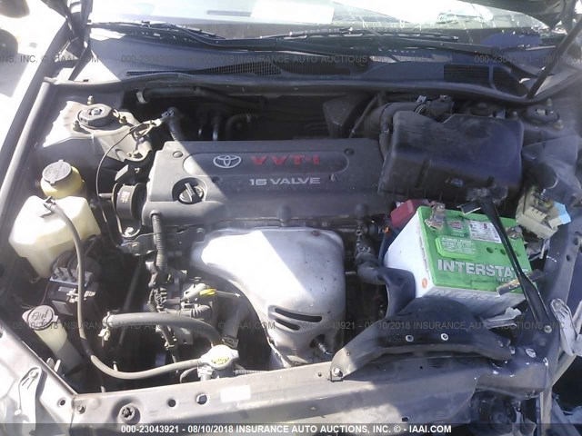 4T1BE32K24U834680 - 2004 TOYOTA CAMRY LE/XLE/SE 灰色 照片 10