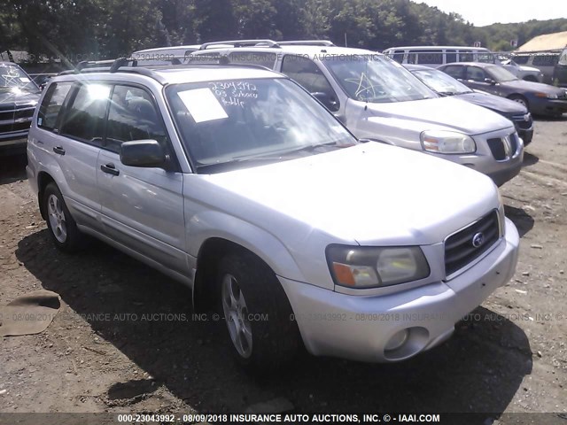 JF1SG65673H752388 - 2003 SUBARU FORESTER 2.5XS ნაცრისფერი ფოტო 1