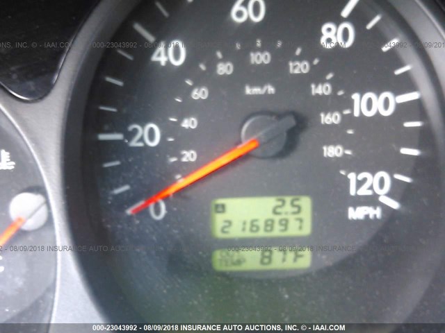 JF1SG65673H752388 - 2003 SUBARU FORESTER 2.5XS ნაცრისფერი ფოტო 7