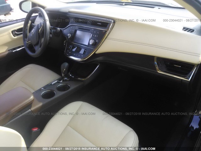 4T1BK1EB5JU273427 - 2018 TOYOTA AVALON XLE PLUS/PREMIUM/TOUR/LTD BURGUNDY photo 5