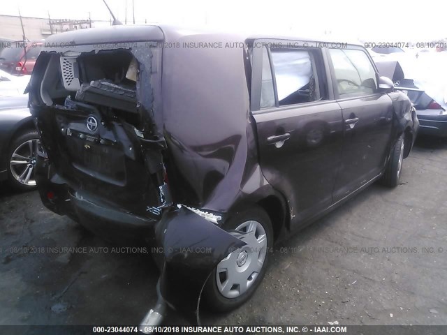 JTLZE4FE0CJ020190 - 2012 TOYOTA SCION XB Bordeaux Foto 4