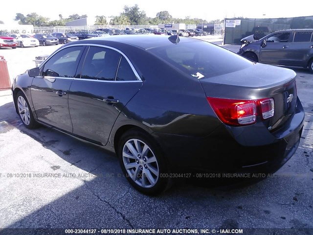 1G11E5SL9EF229705 - 2014 CHEVROLET MALIBU 2LT GRAY photo 3