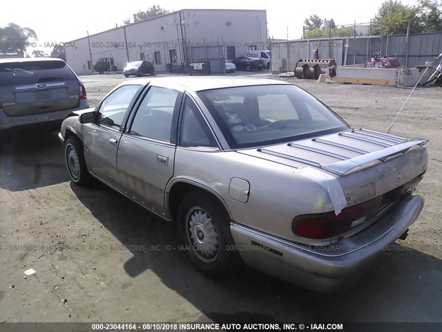 2G4WD52K4T1479778 - 1996 BUICK REGAL LIMITED GOLD photo 3