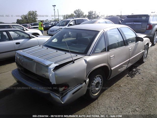 2G4WD52K4T1479778 - 1996 BUICK REGAL LIMITED GOLD photo 4