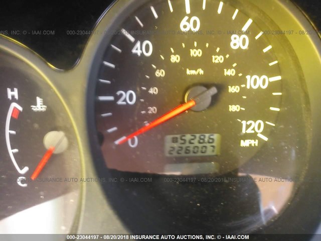 JF1SG65663G717220 - 2003 SUBARU FORESTER 2.5XS ბურგუნდია ფოტო 7