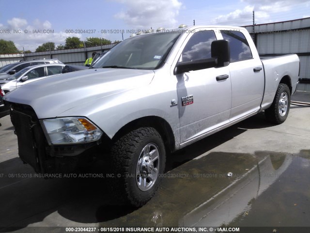 3C6TD4CL6CG309137 - 2012 DODGE RAM 2500 ST SILVER photo 2