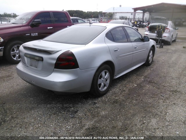 2G2WP552771205752 - 2007 PONTIAC GRAND PRIX ვერცხლისფერი ფოტო 4