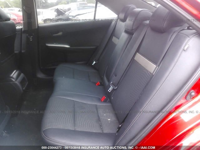 4T1BF1FK5EU851888 - 2014 TOYOTA CAMRY L/SE/LE/XLE Qırmızı foto 8