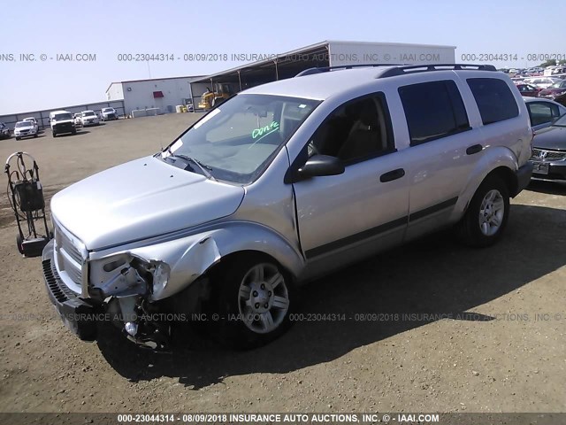 1D4HB38N55F624575 - 2005 DODGE DURANGO ST SILVER photo 2