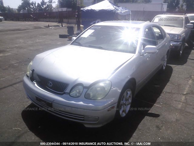 JT8BD69S420159612 - 2002 LEXUS GS 300 SILVER photo 2