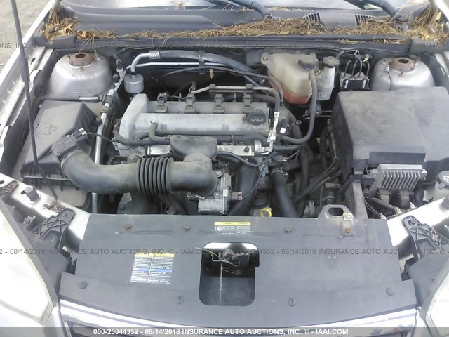 1G1ZS58F97F309120 - 2007 CHEVROLET MALIBU LS SILVER photo 10