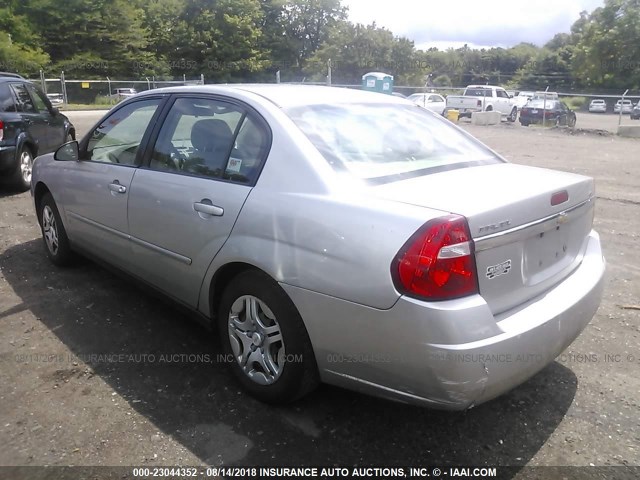1G1ZS58F97F309120 - 2007 CHEVROLET MALIBU LS SILVER photo 3