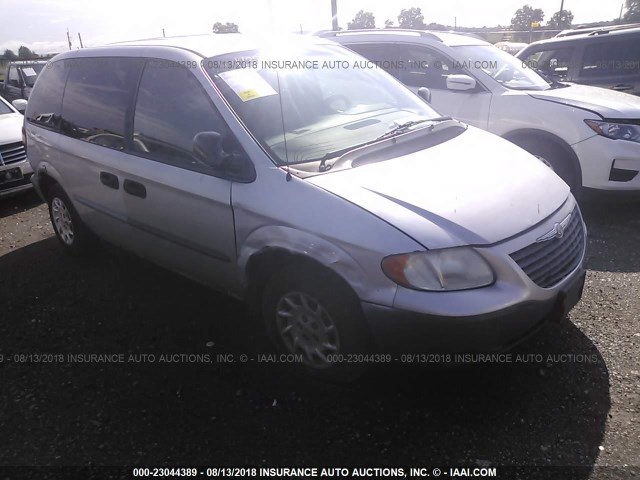 1C4GJ25361B248088 - 2001 CHRYSLER VOYAGER SILVER photo 1