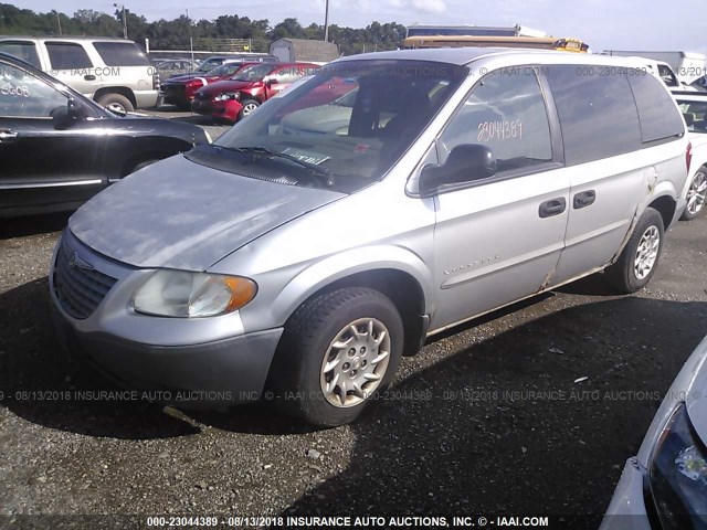 1C4GJ25361B248088 - 2001 CHRYSLER VOYAGER SILVER photo 2