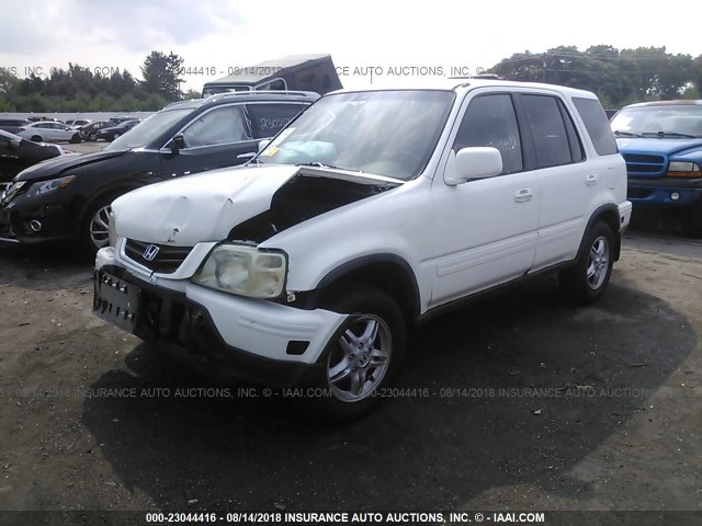 JHLRD1875YC034614 - 2000 HONDA CR-V SE/EX WHITE photo 2