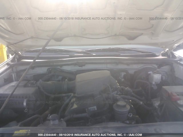 5TFJX4CN2DX034405 - 2013 TOYOTA TACOMA DOUBLE CAB თეთრი ფოტო 10
