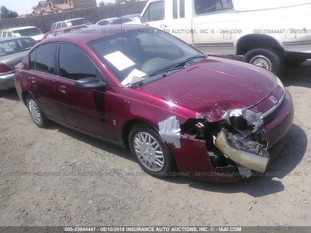 1G8AJ52F14Z158813 - 2004 SATURN ION LEVEL 2 栗色 照片 1