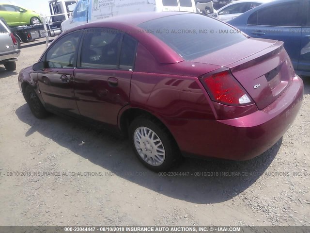 1G8AJ52F14Z158813 - 2004 SATURN ION LEVEL 2 栗色 照片 3