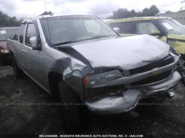 1GCESCF92C8166582 - 2012 CHEVROLET COLORADO LT SILVER photo 1