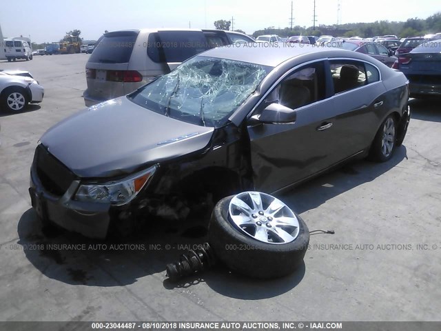 1G4GD5E35CF155286 - 2012 BUICK LACROSSE PREMIUM BROWN photo 2