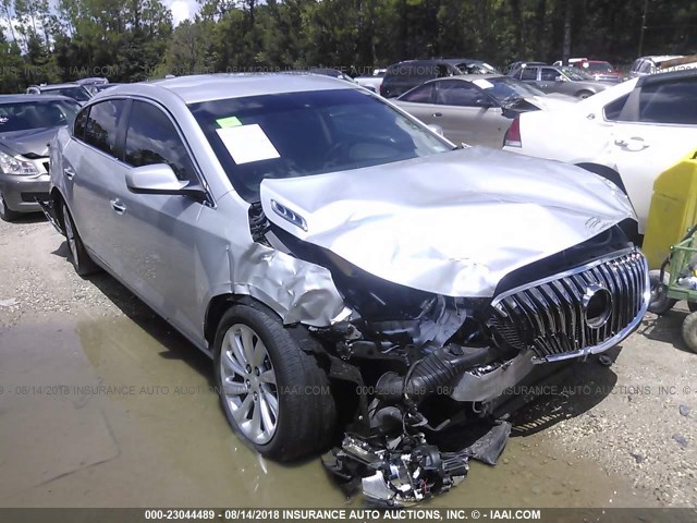 1G4GA5GR1FF200996 - 2015 BUICK LACROSSE SILVER photo 1