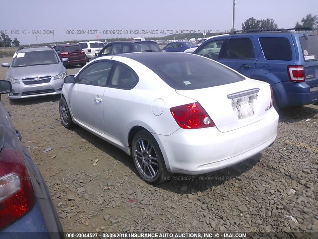 JTKDE177X60138576 - 2006 TOYOTA SCION TC 白色 照片 3