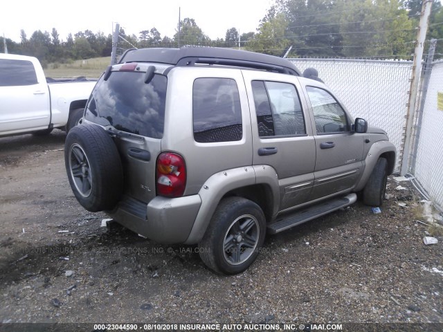 1J4GK38K83W670908 - 2003 JEEP LIBERTY RENEGADE Dark Brown photo 3