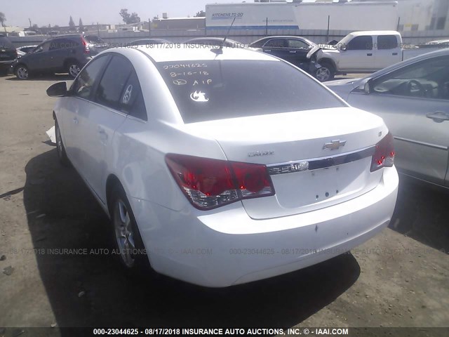 1G1PC5SB0D7287623 - 2013 CHEVROLET CRUZE LT WHITE photo 3