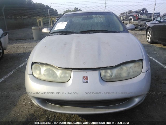 1G8ZR12751Z317065 - 2001 SATURN SC2 GRAY photo 6