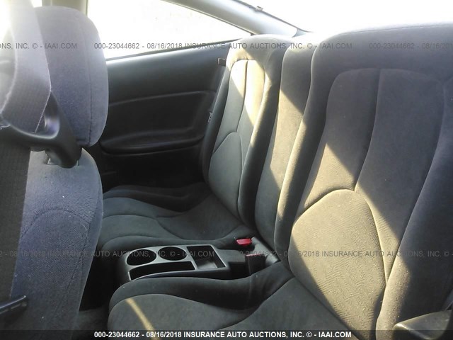 1G8ZR12751Z317065 - 2001 SATURN SC2 GRAY photo 8