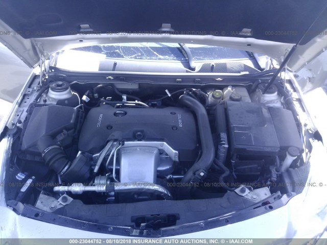 2G4GK5EX4G9175651 - 2016 BUICK REGAL GRAY photo 10
