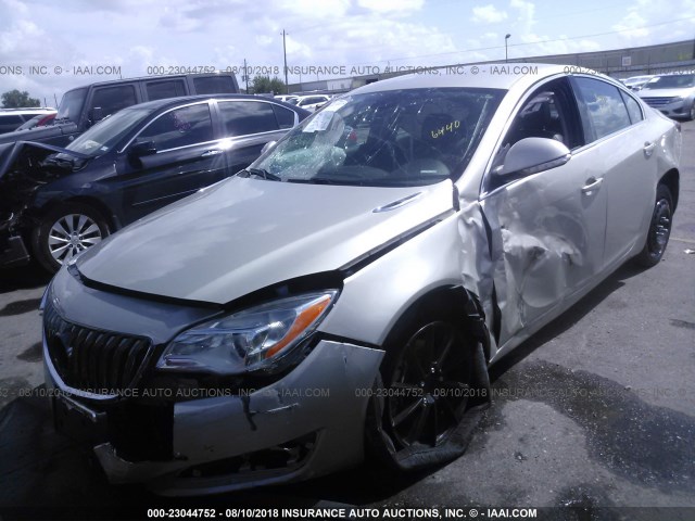 2G4GK5EX4G9175651 - 2016 BUICK REGAL GRAY photo 6
