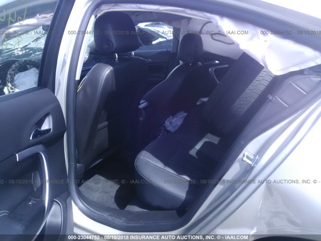 2G4GK5EX4G9175651 - 2016 BUICK REGAL GRAY photo 8