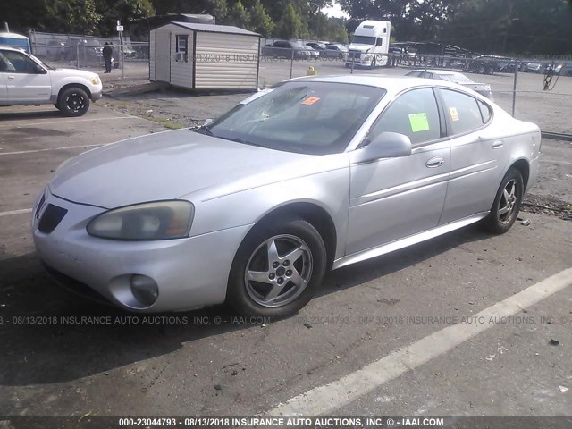 2G2WS522641255766 - 2004 PONTIAC GRAND PRIX GT2 ვერცხლისფერი ფოტო 2