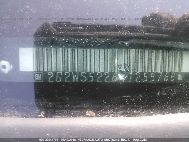 2G2WS522641255766 - 2004 PONTIAC GRAND PRIX GT2 ვერცხლისფერი ფოტო 9