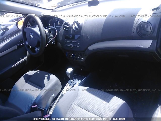 KL1TD56E69B657136 - 2009 CHEVROLET AVEO LS/LT 黑色 照片 5
