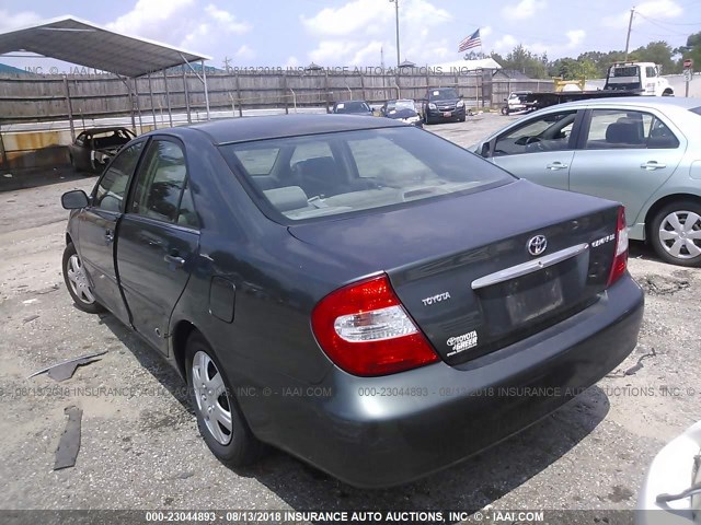 4T1BE32K22U591658 - 2002 TOYOTA CAMRY LE/XLE/SE 灰色 照片 3