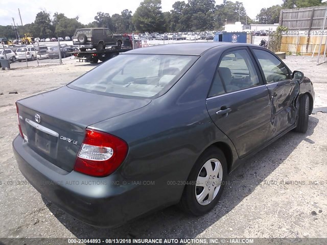 4T1BE32K22U591658 - 2002 TOYOTA CAMRY LE/XLE/SE 灰色 照片 4